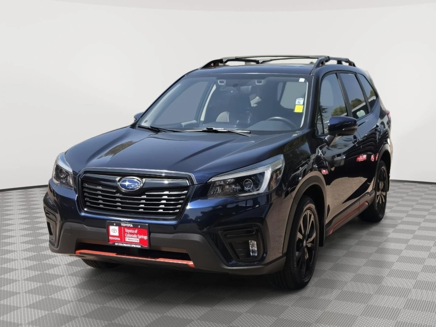 Used 2021 Dark Blue Pearl Subaru Sport image 3