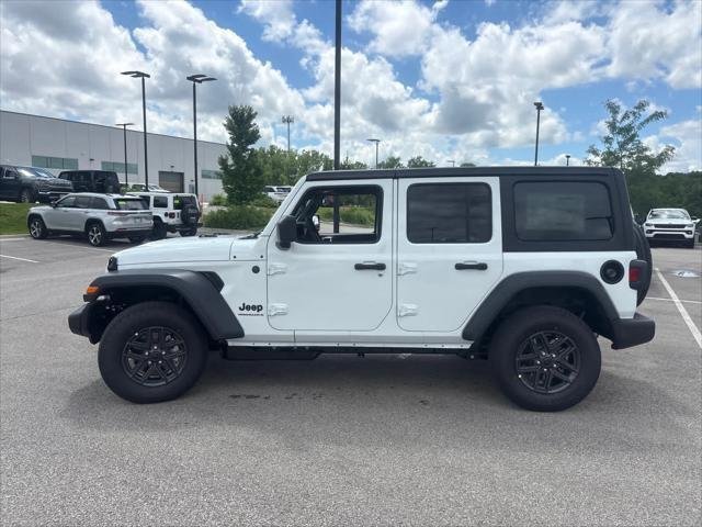 New 2026 Bright White Clear-Coat Exterior Paint Jeep Sport S image 5