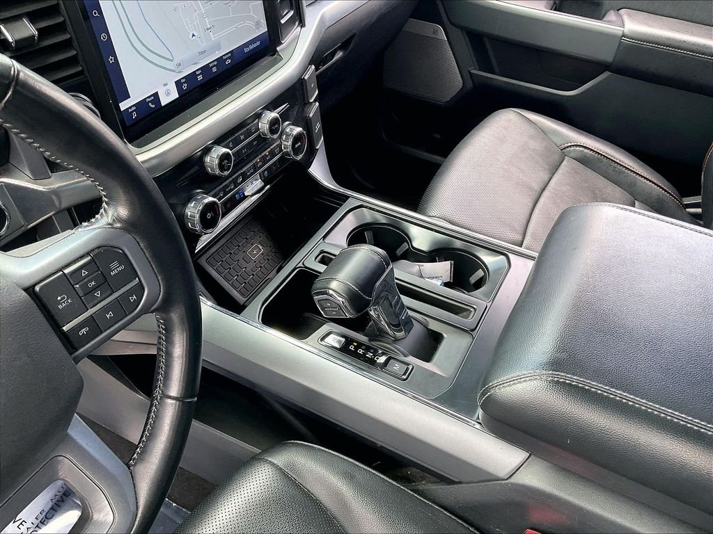 Used 2023 Carbonized Gray Metallic Ford Lariat image 19