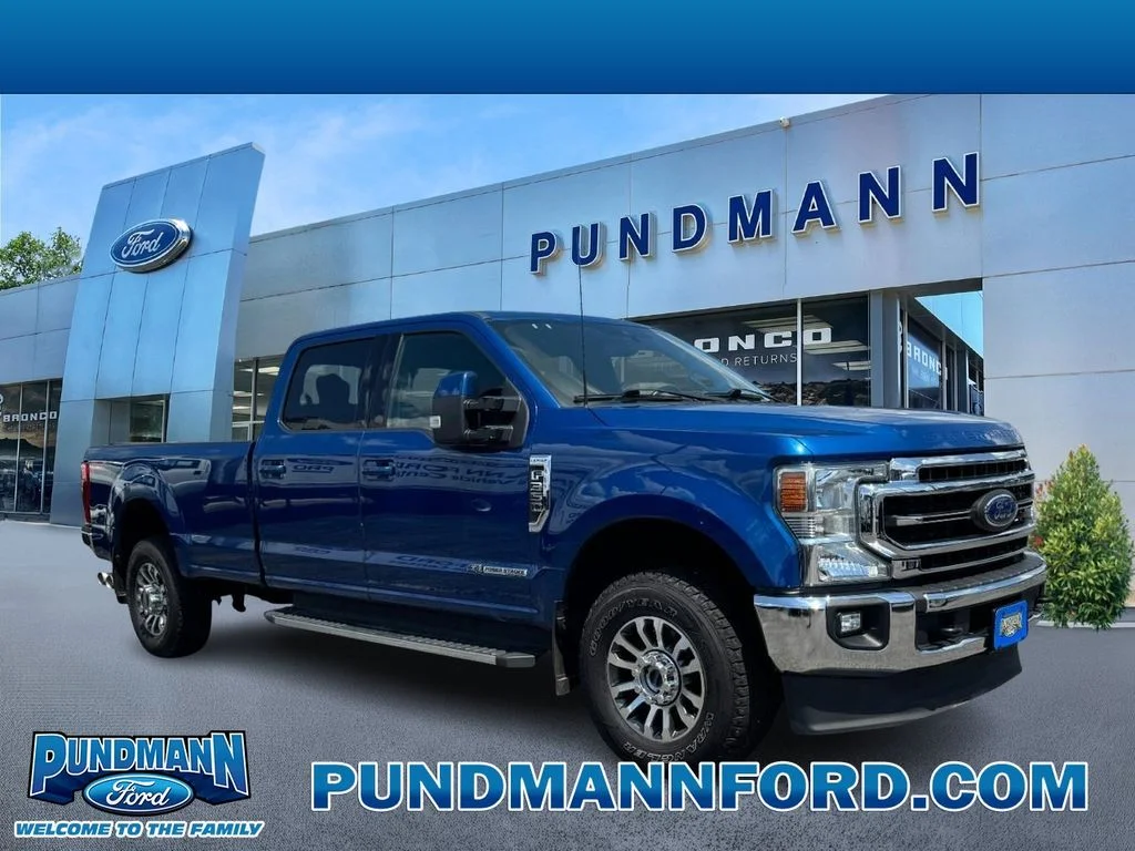 Used 2022 Antimatter Blue Metallic Ford  image 1