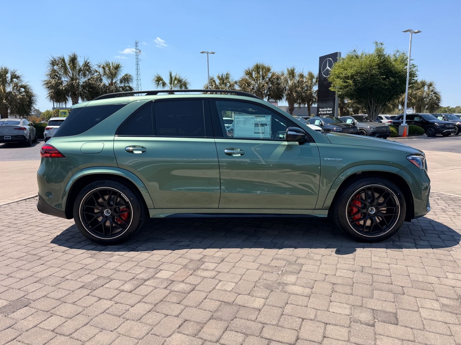 New 2026 MANUFAKTUR Ireland Green Mercedes-Benz GLE 63 S AMG® image 8