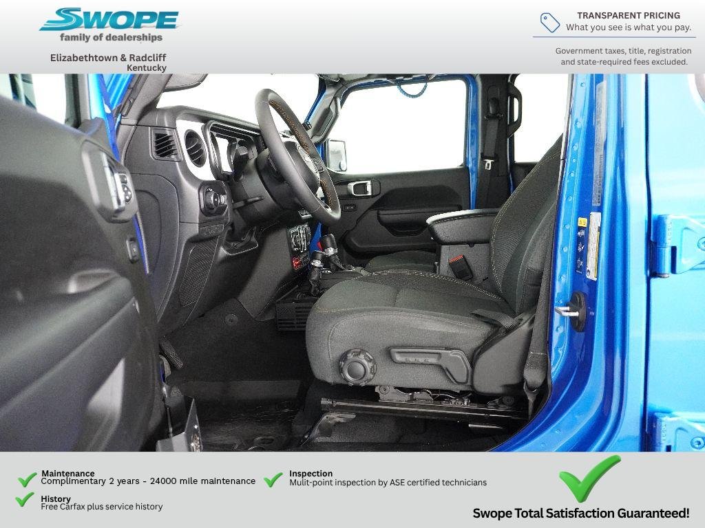Used 2025 Hydro Blue Pearlcoat Jeep Willys image 12