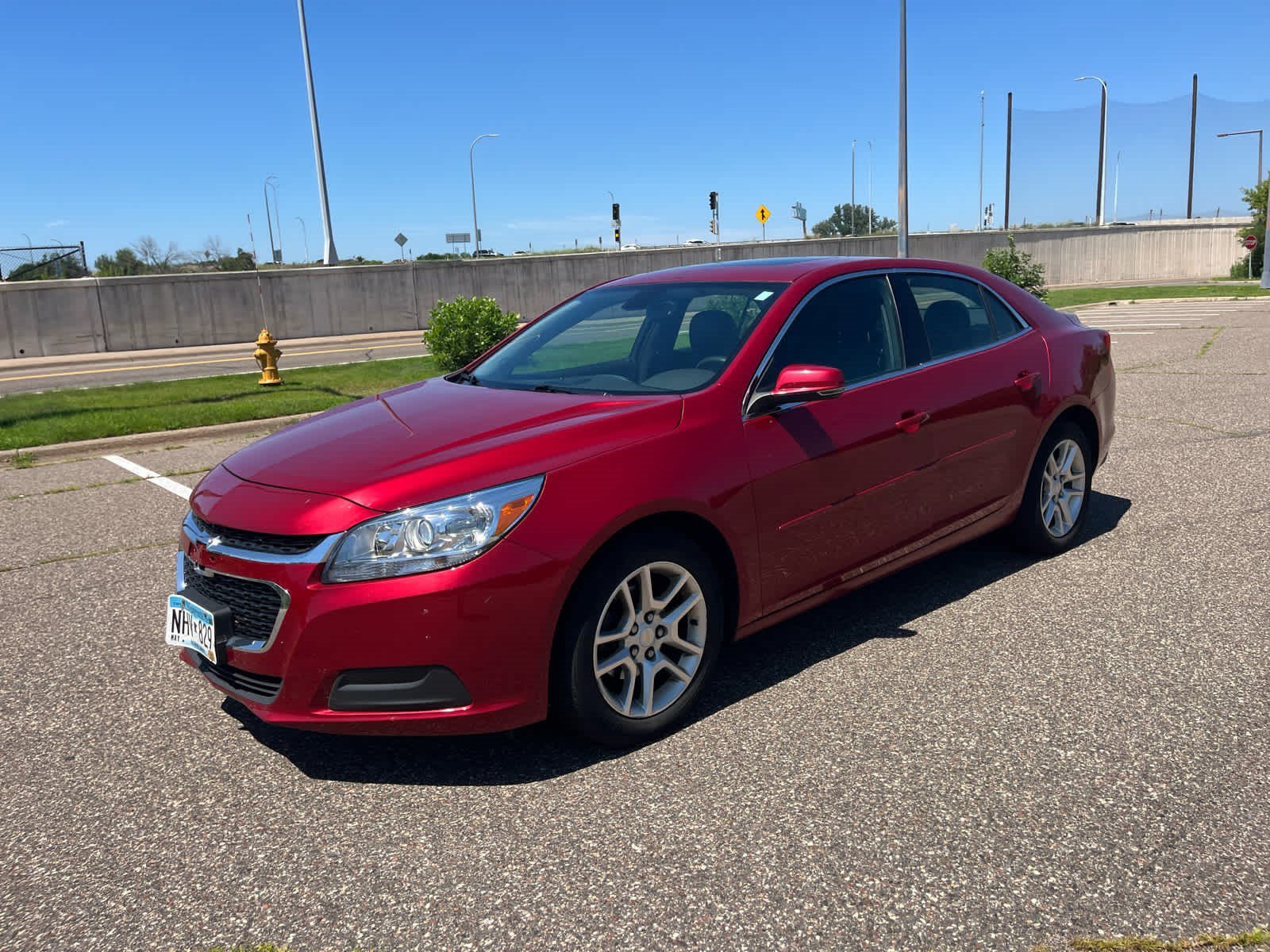 Used 2014 Crystal Red Tintcoat Chevrolet LT image 3