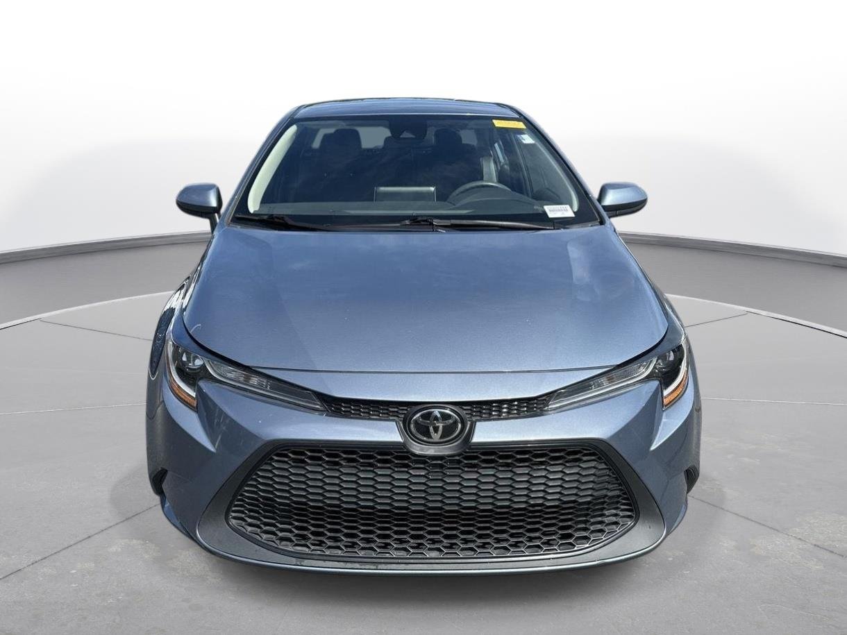 Used 2020 Celestite Gray Metallic Toyota LE image 3