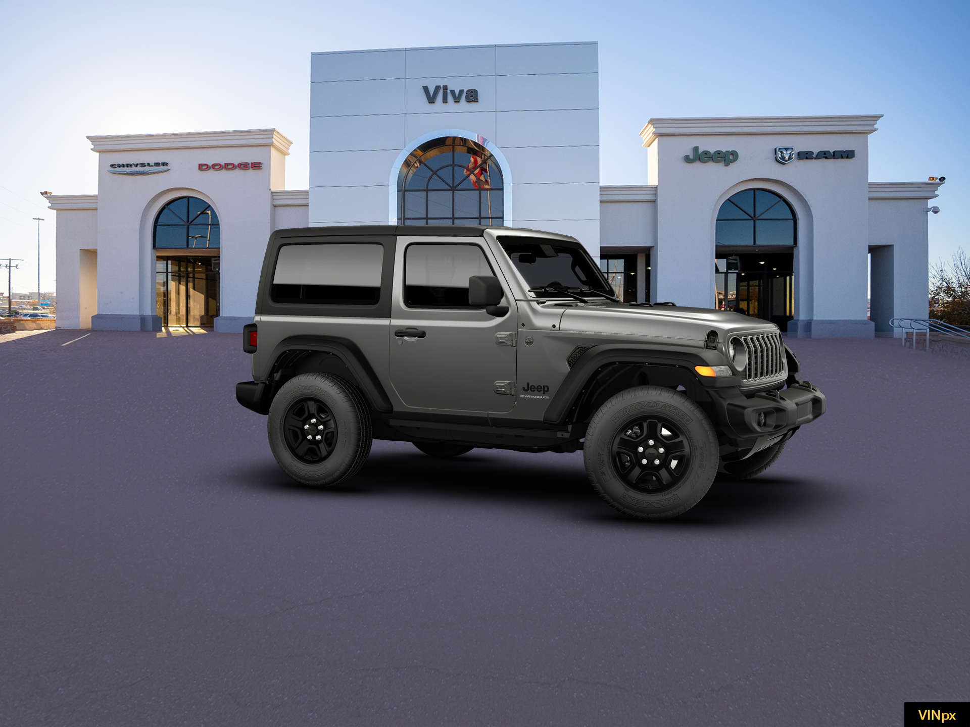 New 2026 Granite Crystal Metallic Clear-Coat Exterior Paint Jeep Sport image 10