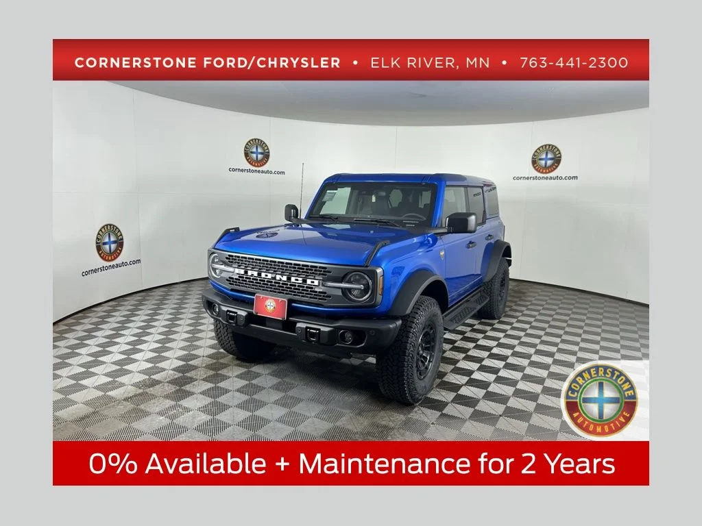New 2026 Velocity Blue Metallic Ford Badlands® image 1