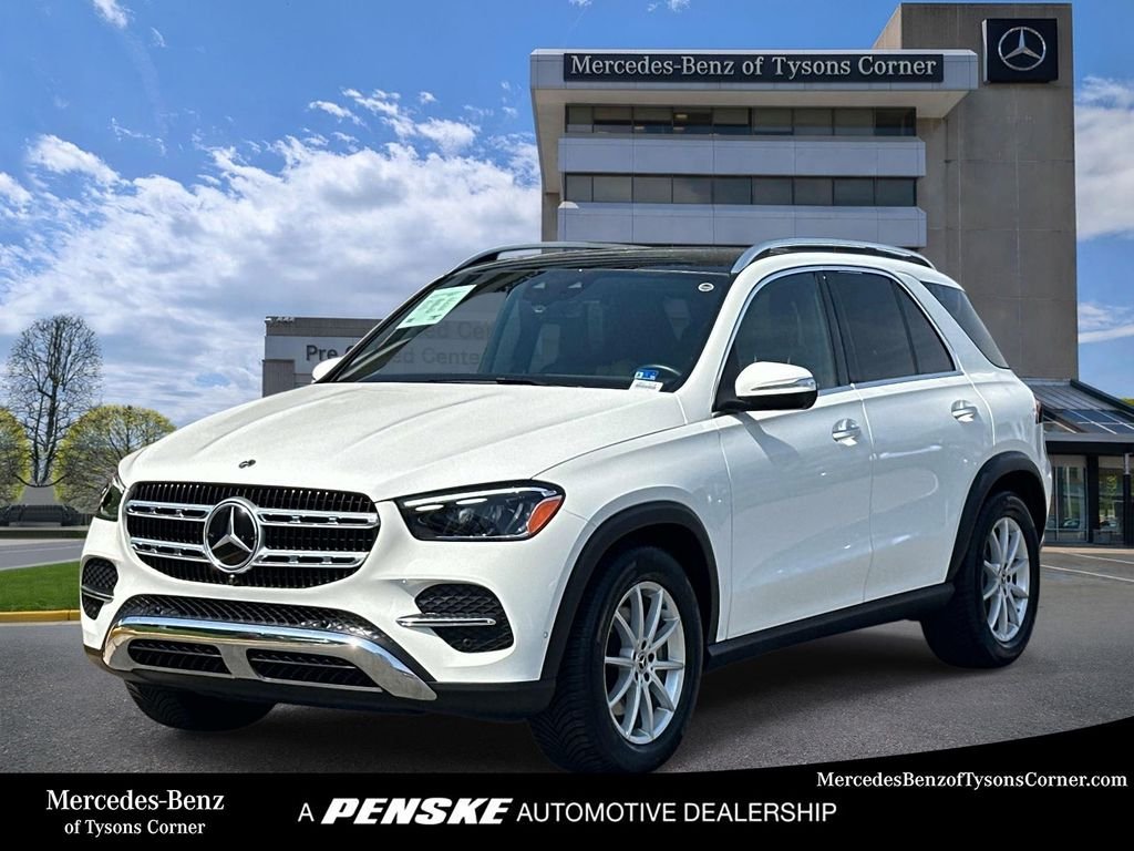 Certified Used 2025 Polar White Mercedes-Benz GLE 350 image 1