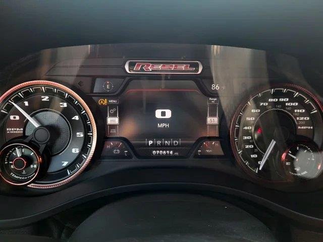 Used 2020 Granite Crystal Metallic Clearcoat Ram Rebel image 12
