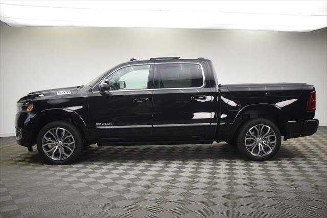 New 2027 Diamond Black Crystal Pearl-Coat Exterior Paint RAM Tungsten image 16