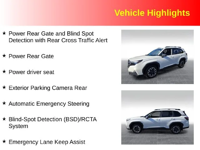 Certified Used 2026 White Subaru Premium image 3