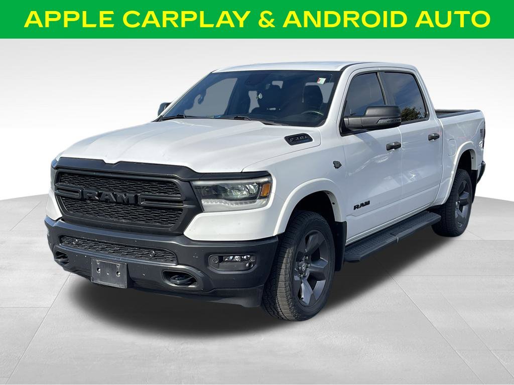Used 2023 Bright White Clearcoat RAM Big Horn image 4