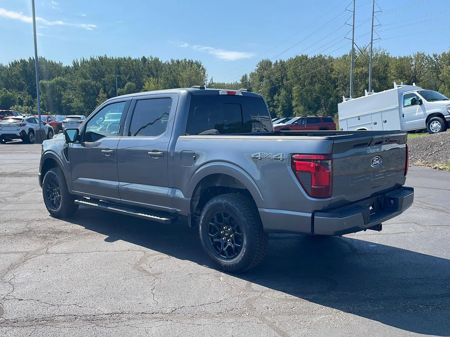 New 2026 Carbonized Gray Metallic Ford XLT image 3