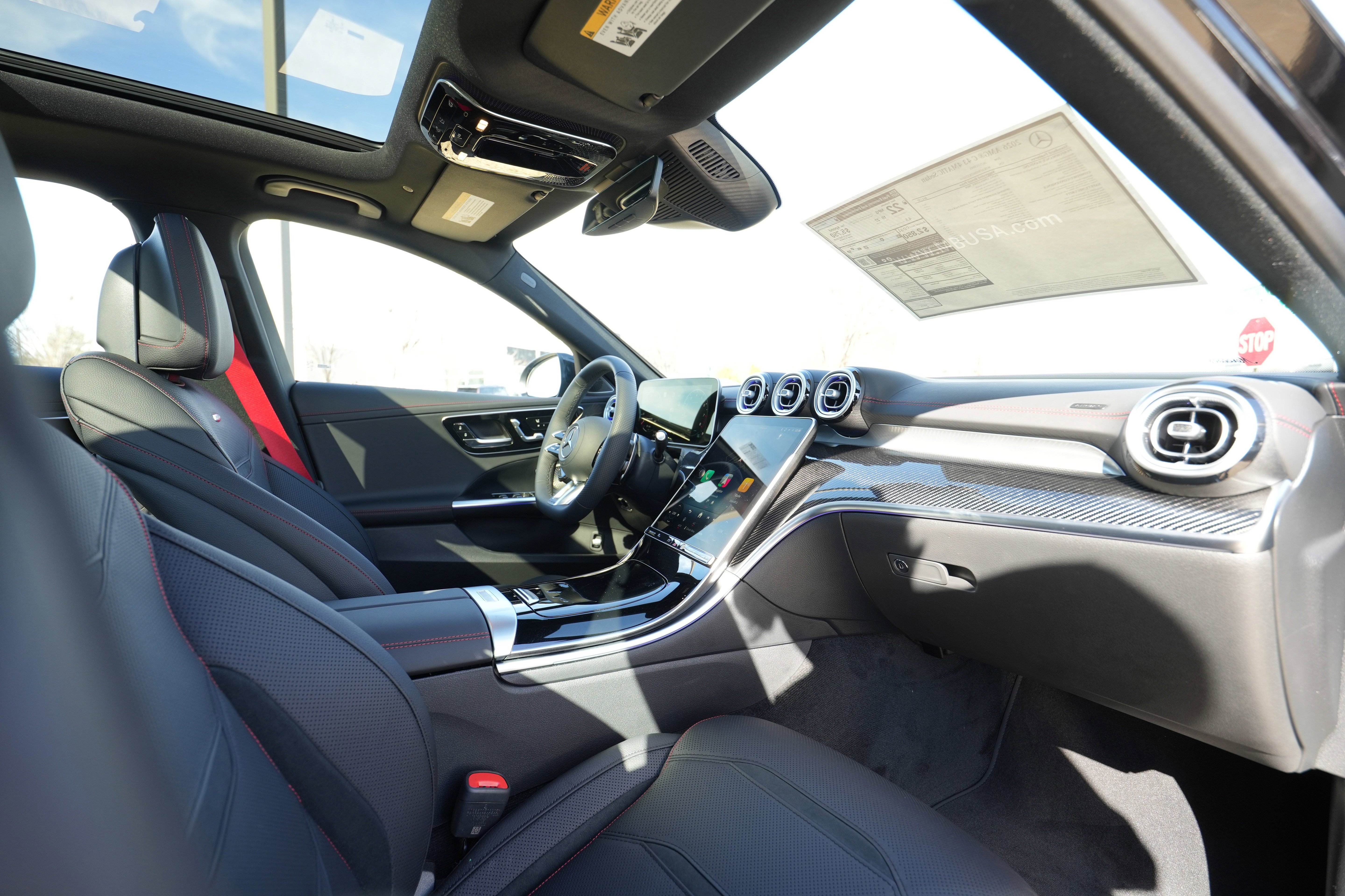 New 2026 Obsidian Black Metallic Mercedes-Benz AMG® C 43 image 46