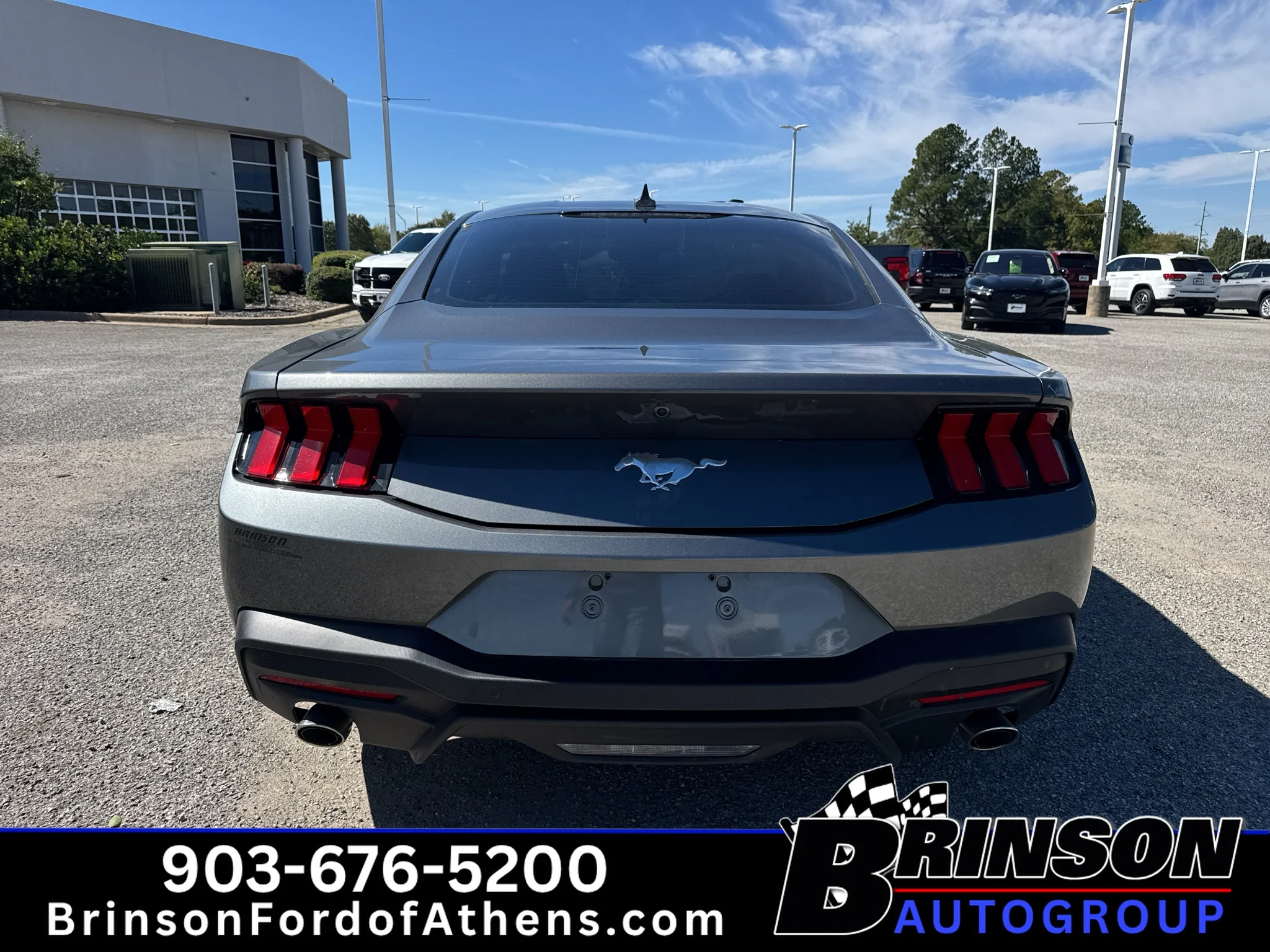 Used 2025 Carbonized Gray Metallic Ford EcoBoost image 6