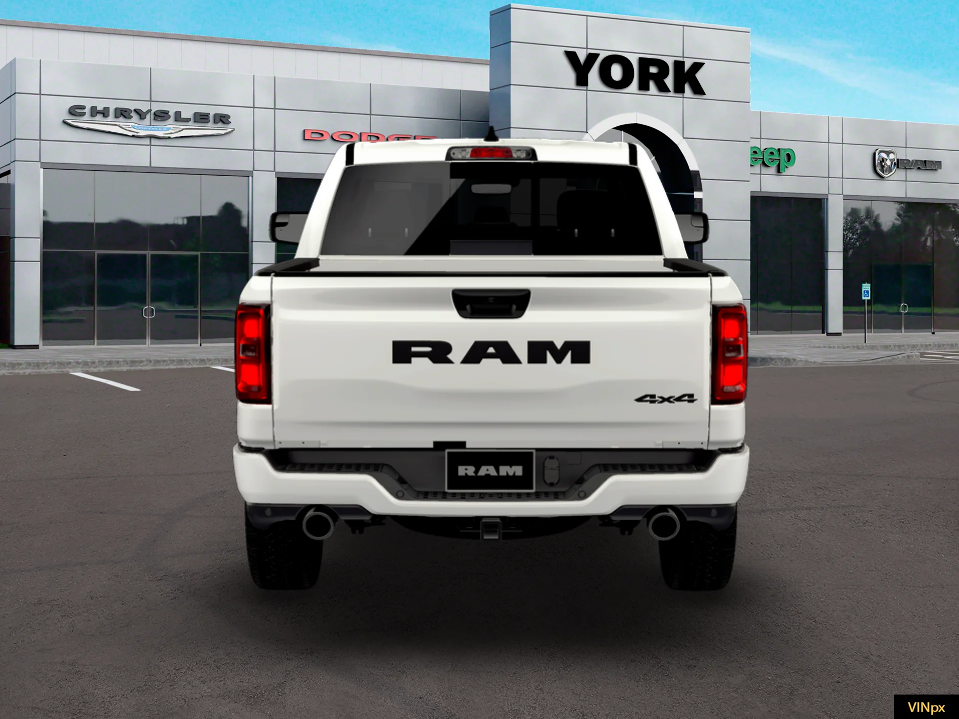 New 2026 Bright White Clear-Coat Exterior Paint RAM Express image 18