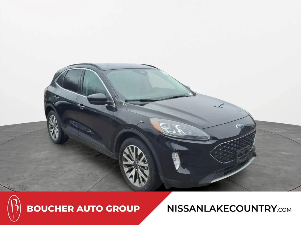 Used 2022 Black Ford Titanium image 1