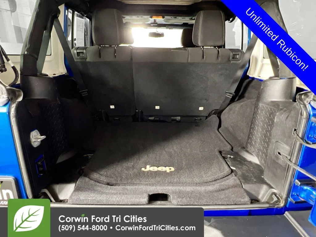 Used 2016 Blue Jeep Unlimited Rubicon image 14