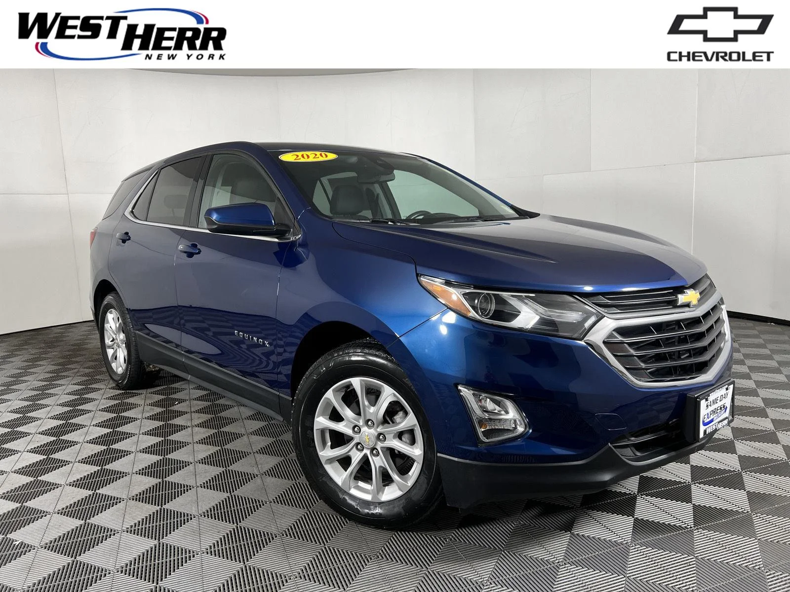 Used 2020 PACIFIC BLUE METALLIC Chevrolet LT image 1