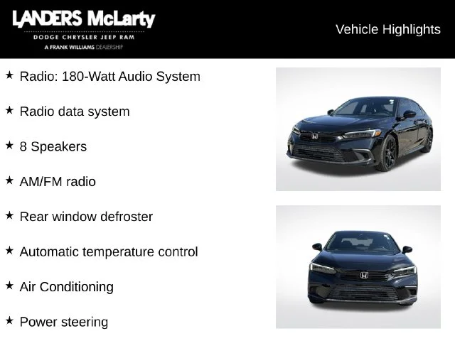 Used 2024 Black Honda Sport image 5