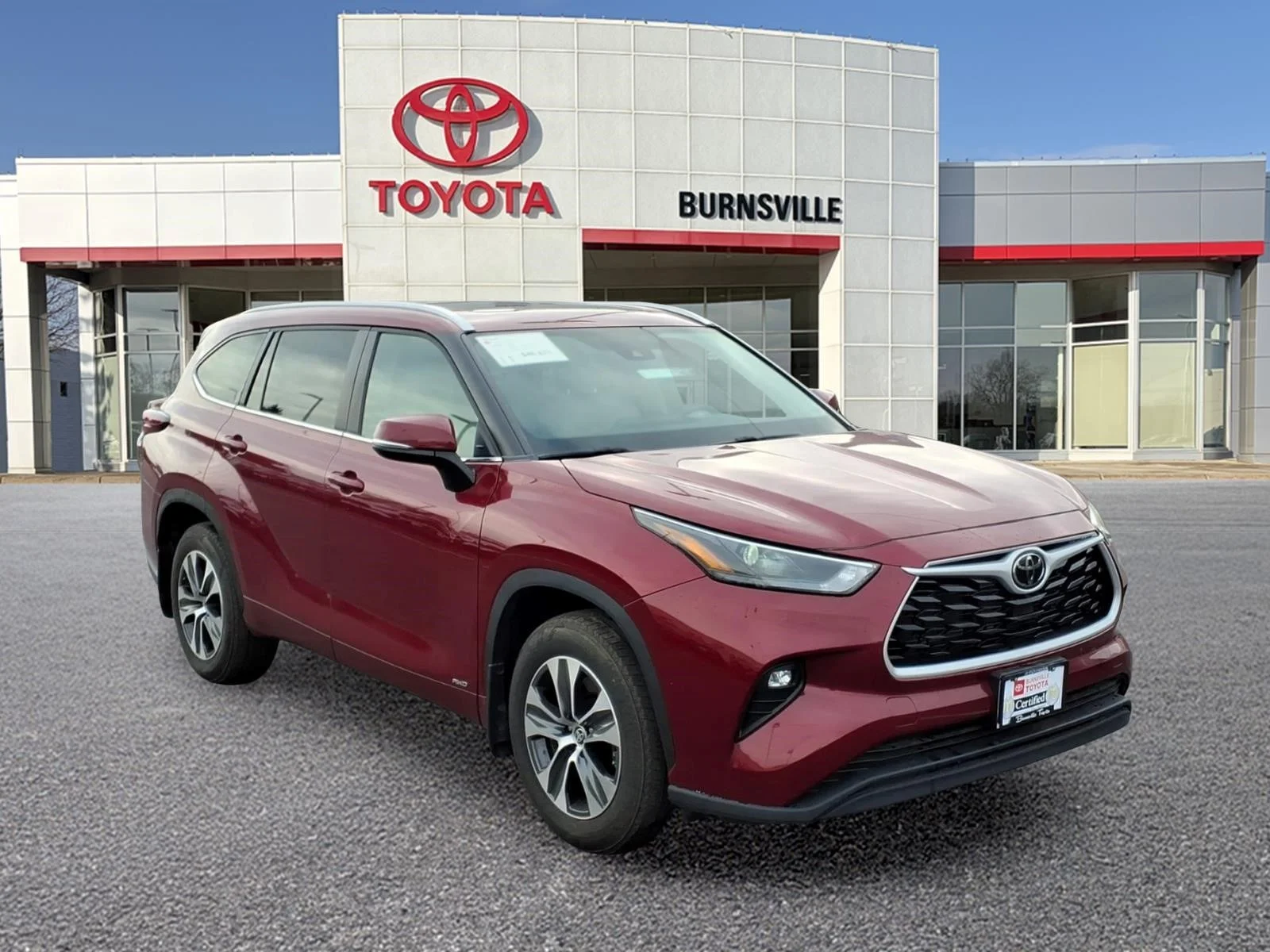〚HIGHLANDER・PINK〛No.45／LimitedEdition100 Certified Pre-Owned 2025 Toyota Highlander Hybrid XLE 4D Sport