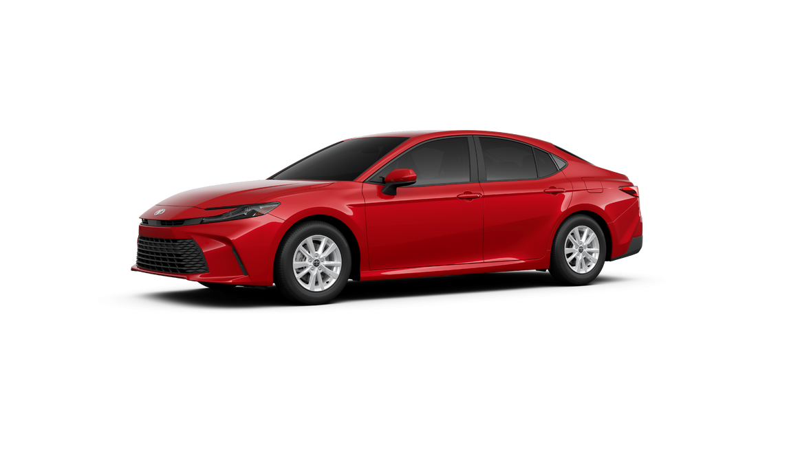 New 2027 Supersonic Red Toyota LE image 2