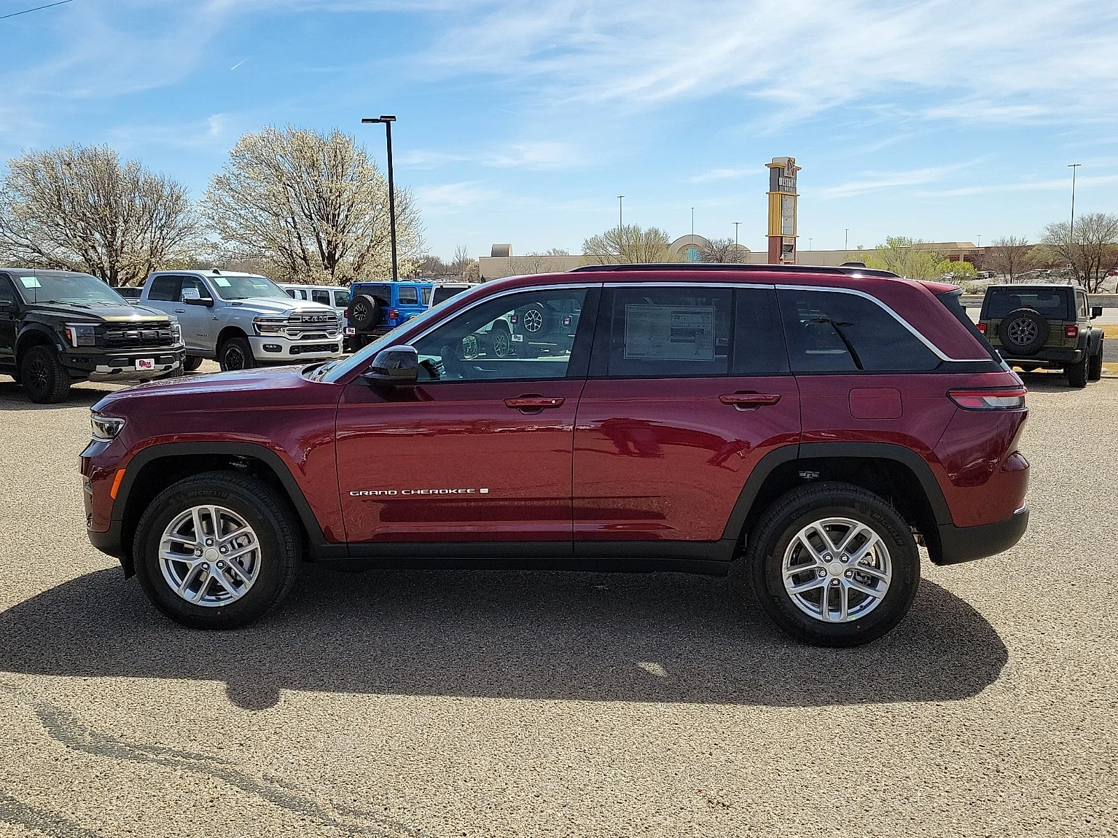 New 2026 Velvet Red Pearlcoat Jeep LAREDO X 4X4 image 2