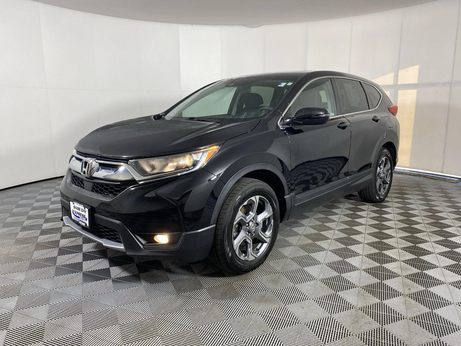 Used 2019 Crystal Black Pearl Honda EX image 3