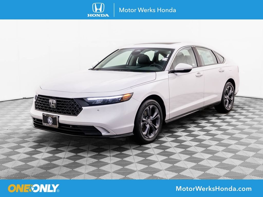 New 2026 Platinum White Pearl Honda EX-L image 1