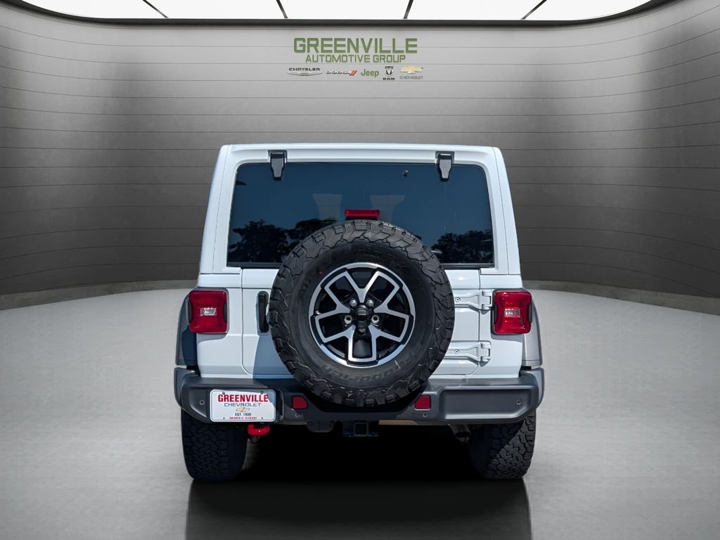 Used 2026 Bright White Clearcoat Jeep Rubicon w/Sky One-Touch image 6
