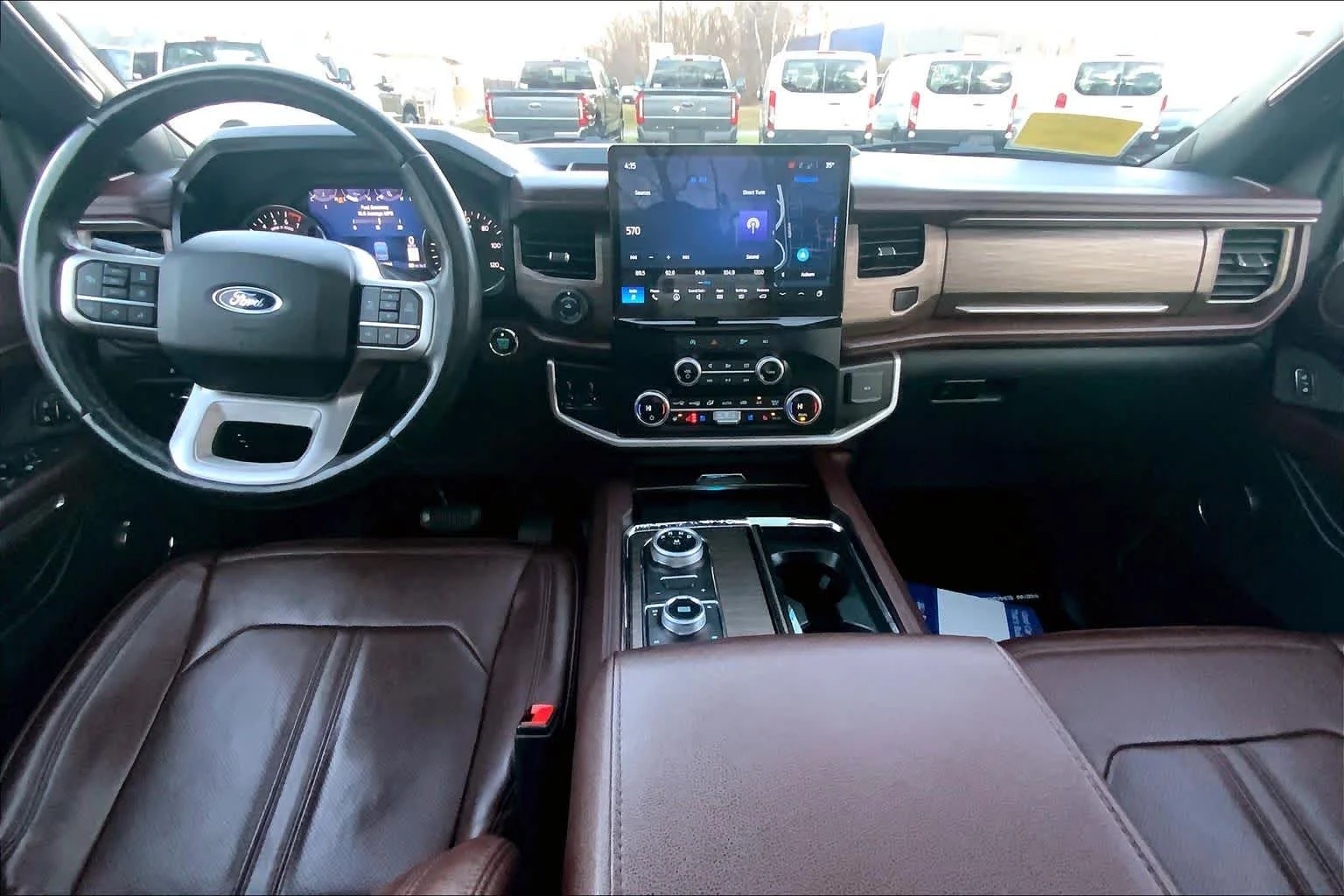 Used 2023 Dark Matter Metallic Ford Limited image 16