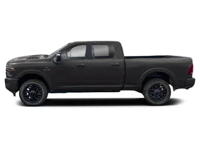 New 2027 Diamond Black Crystal Pearlcoat RAM Limited image 2