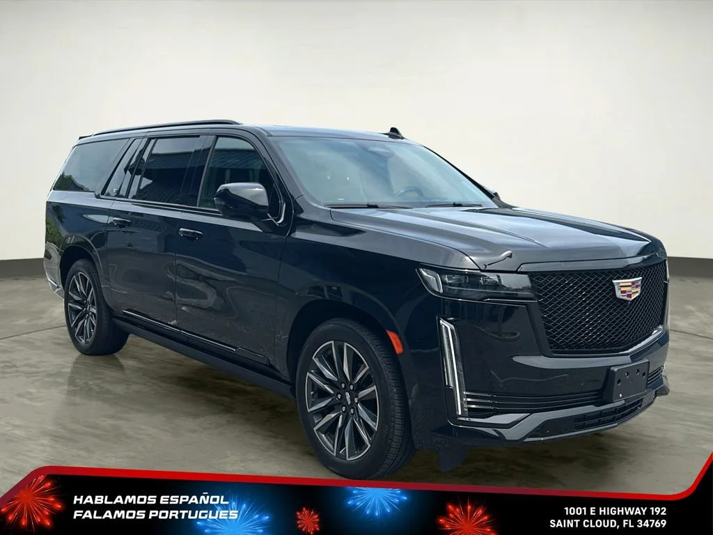 Used 2024 Black Raven Cadillac Sport Platinum image 8
