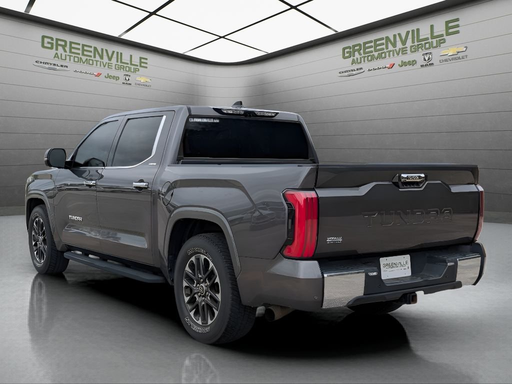 Used 2022 Magnetic Gray Metallic Toyota Limited CrewMax 5.5