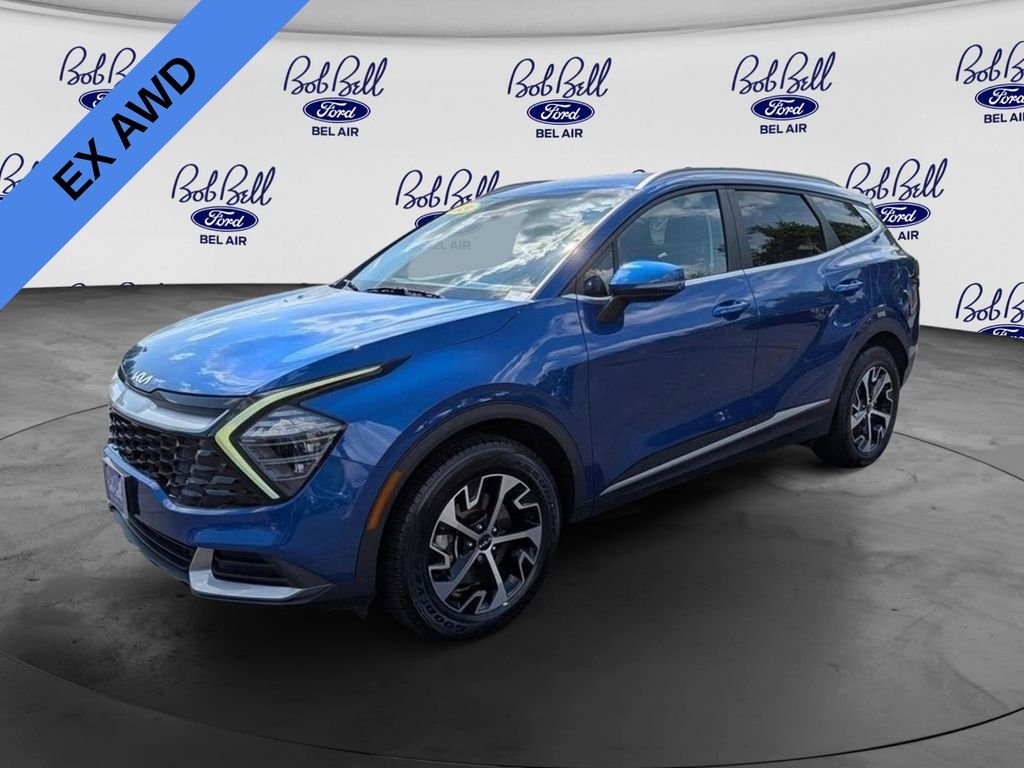 Used 2024 Blue Kia EX image 6
