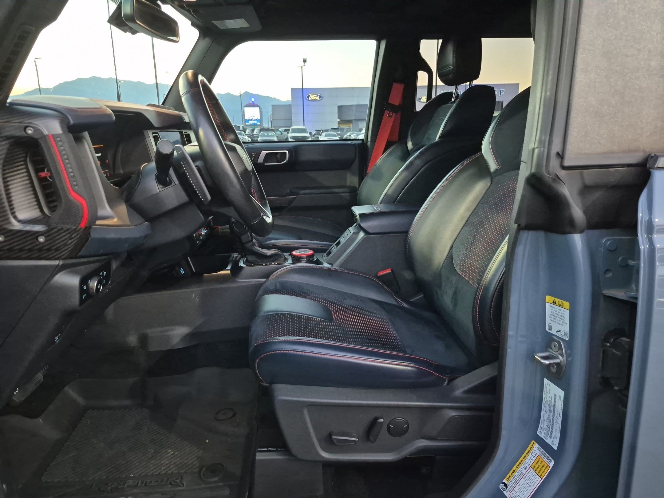 Used 2023 Azure Gray Metallic Ford Raptor image 14
