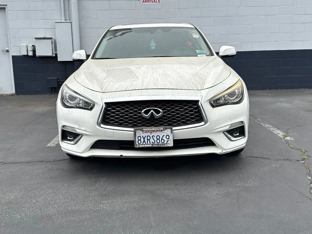 Used 2021 White INFINITI 3.0t LUXE image 2