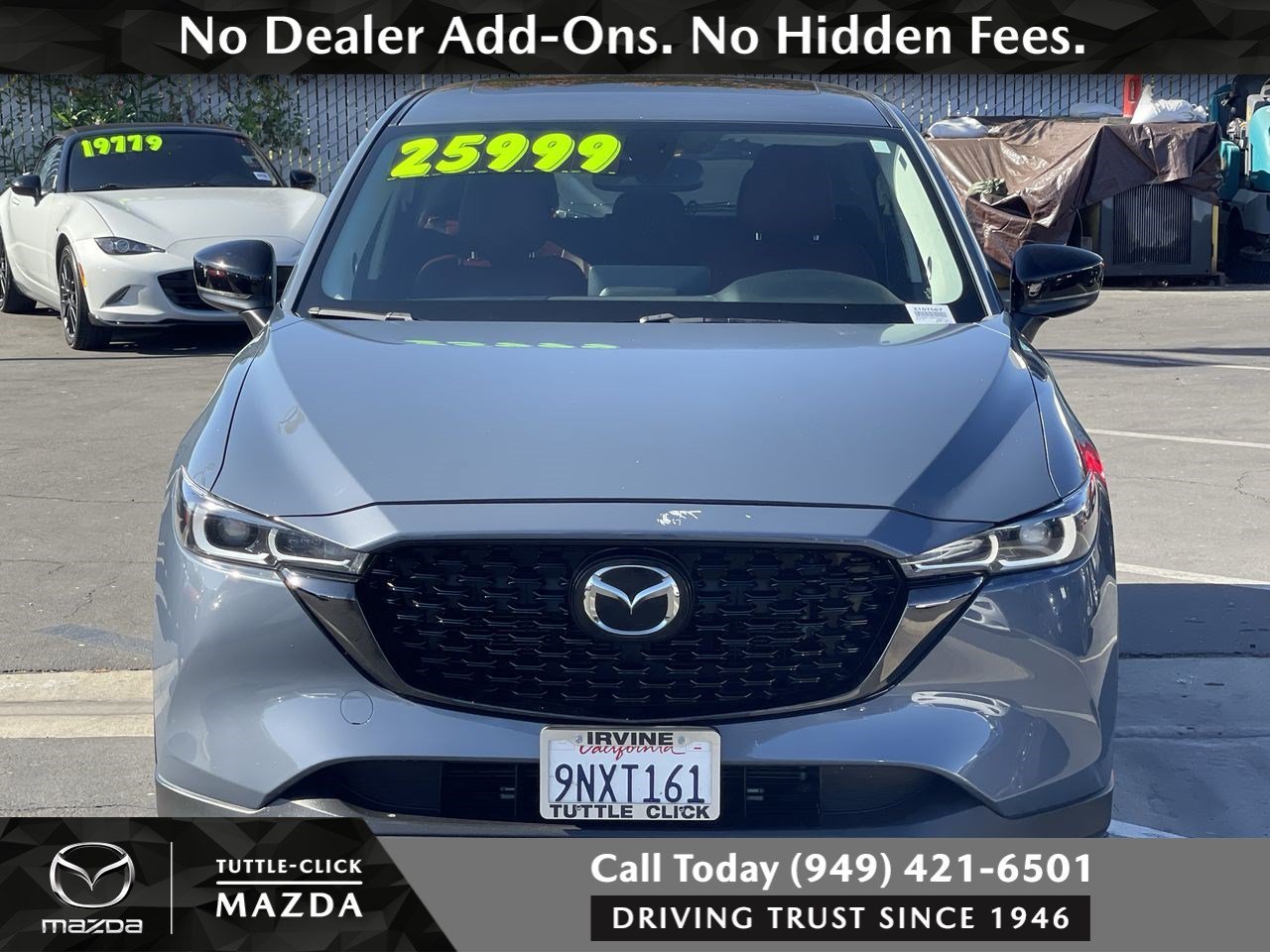 Used 2024 Polymetal Gray Metallic Mazda 2.5 S Carbon Edition image 2