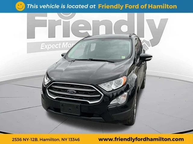 Used 2021 Ford EcoSport SE with VIN MAJ3S2GE7MC430817 for sale in Hamilton, NY