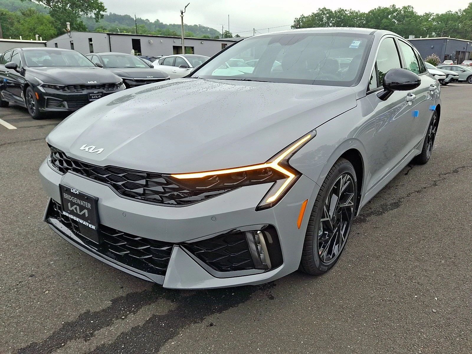 New 2026 Wolf Gray Kia GT-Line AWD image 3