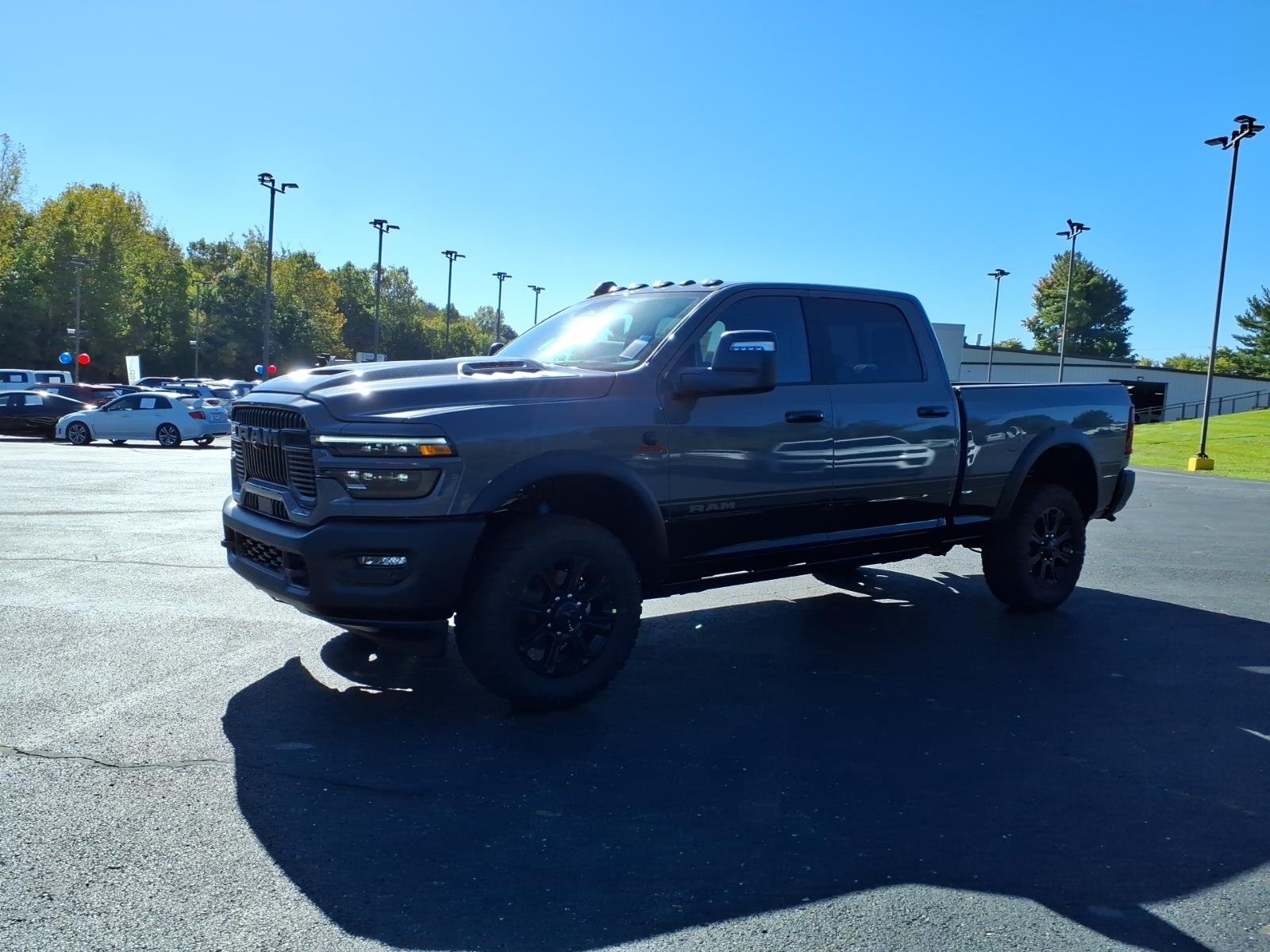 New 2027 Ceramic Gray Clear-Coat Paint RAM Rebel image 3