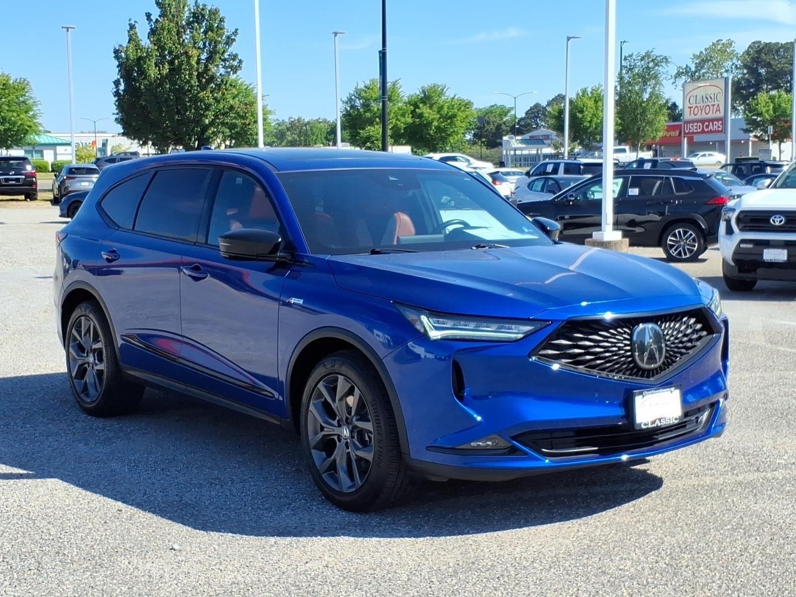 Used 2023 Apex Blue Pearl Acura w/A-Spec Package image 6