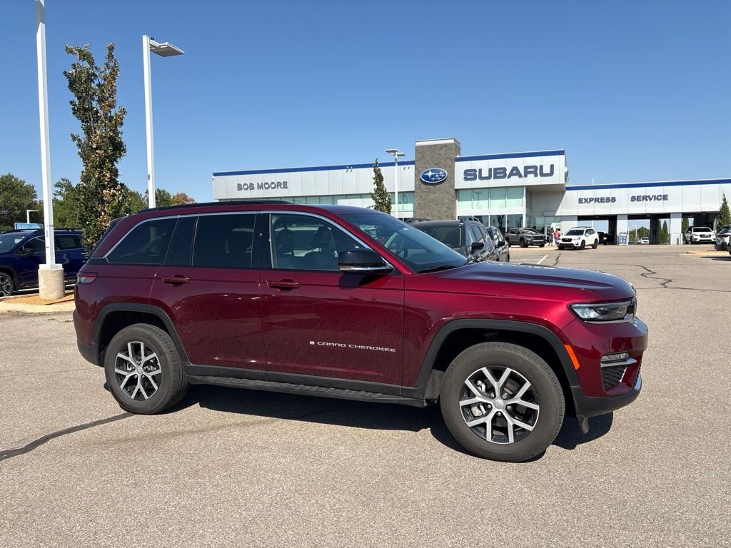 Used 2024 Red Jeep Limited image 1