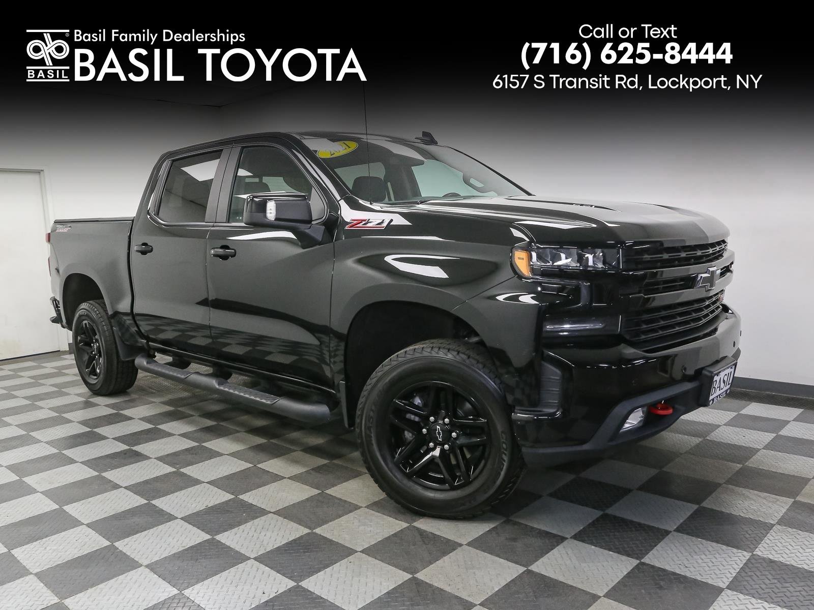 Used 2021 Black Chevrolet LT Trail Boss image 1