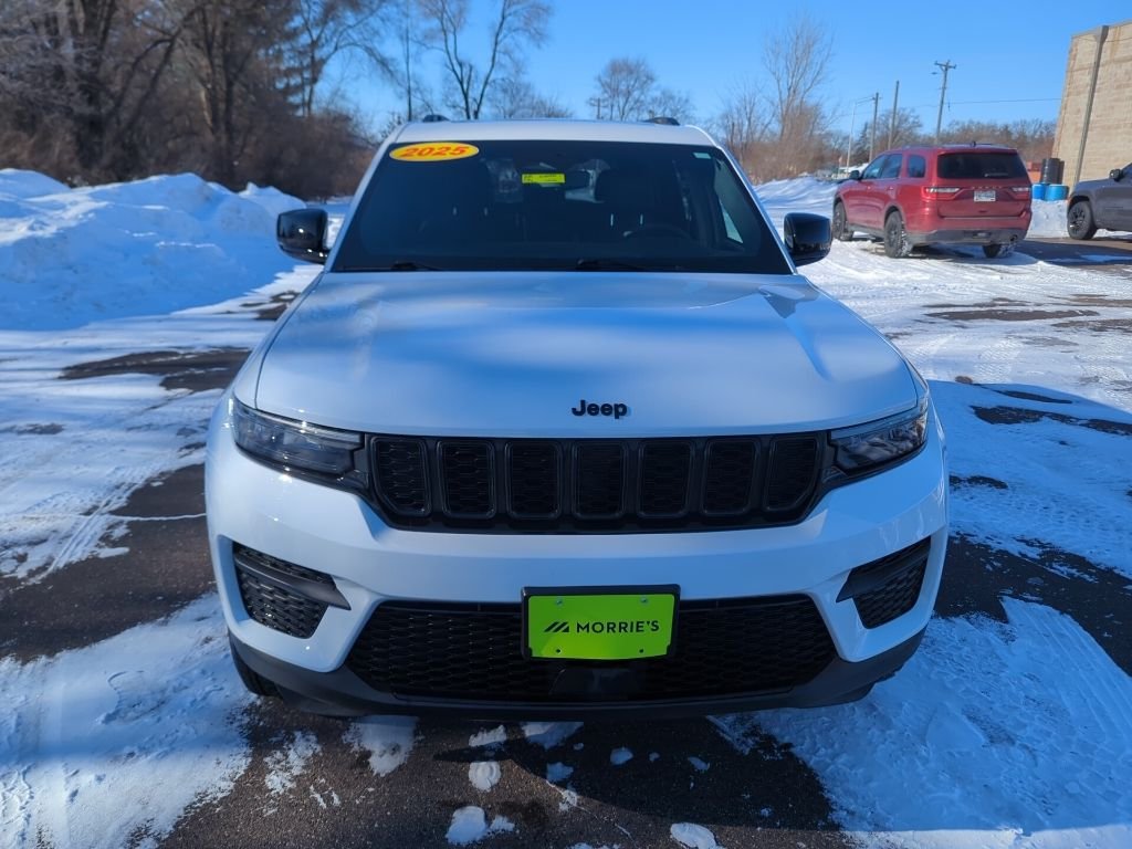 Used 2025 Jeep Grand Cherokee Altitude with VIN 1C4RJHAG1SC265820 for sale in Forest Lake, Minnesota