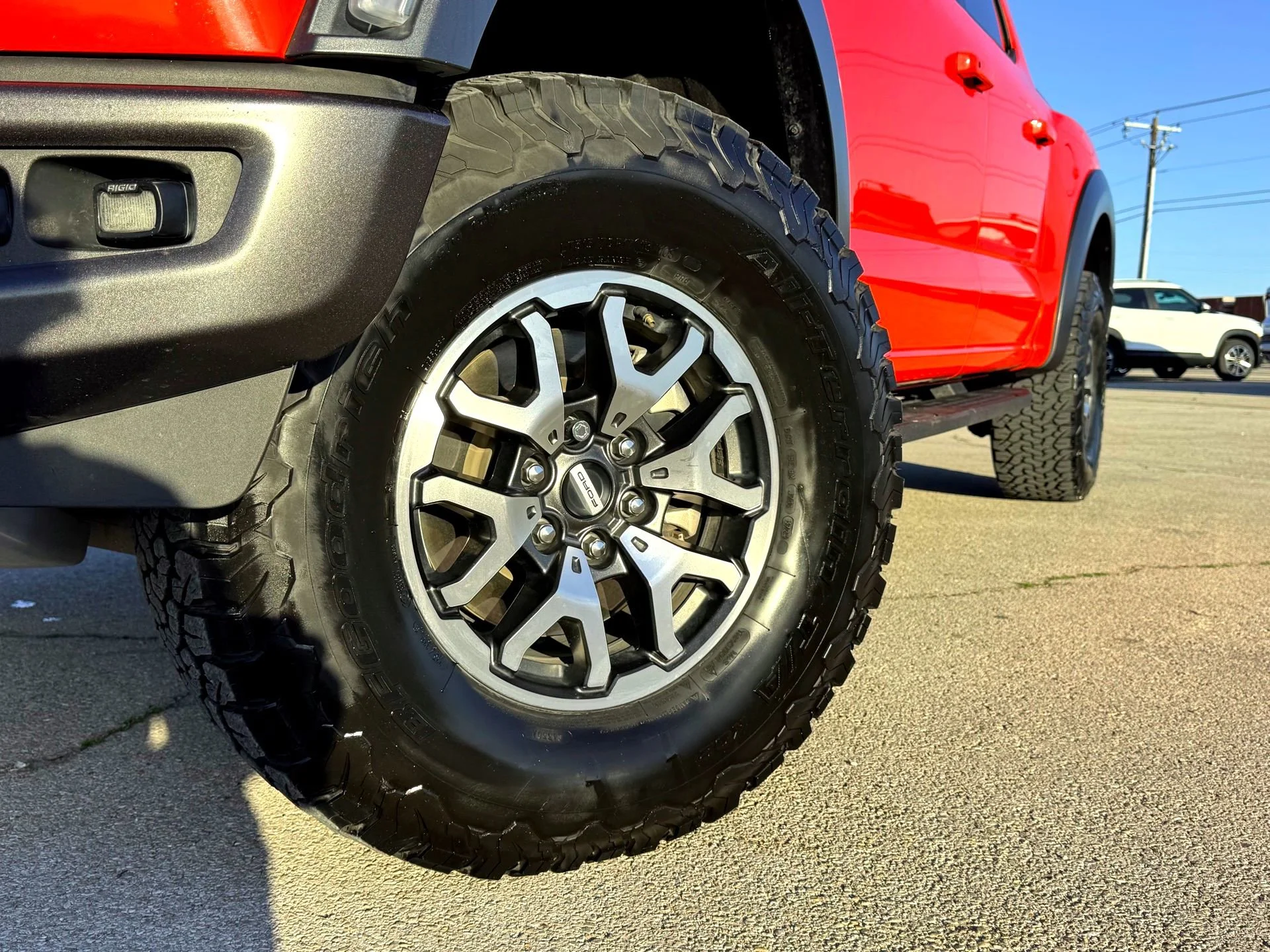 Used 2023 Orange Ford Raptor image 2