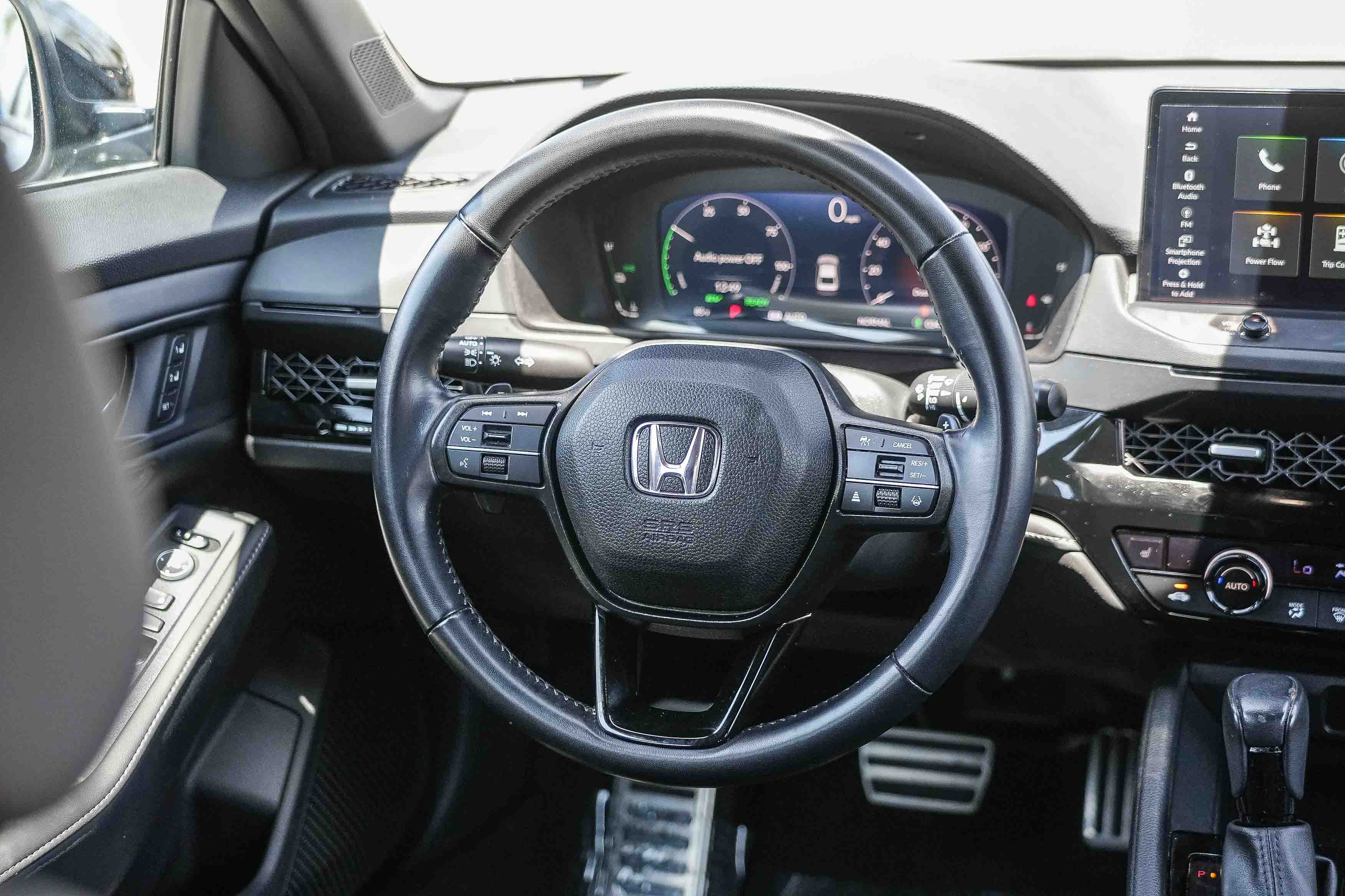 Certified Used 2023 Crystal Black Pearl Honda HYBRID SPORT-L image 44