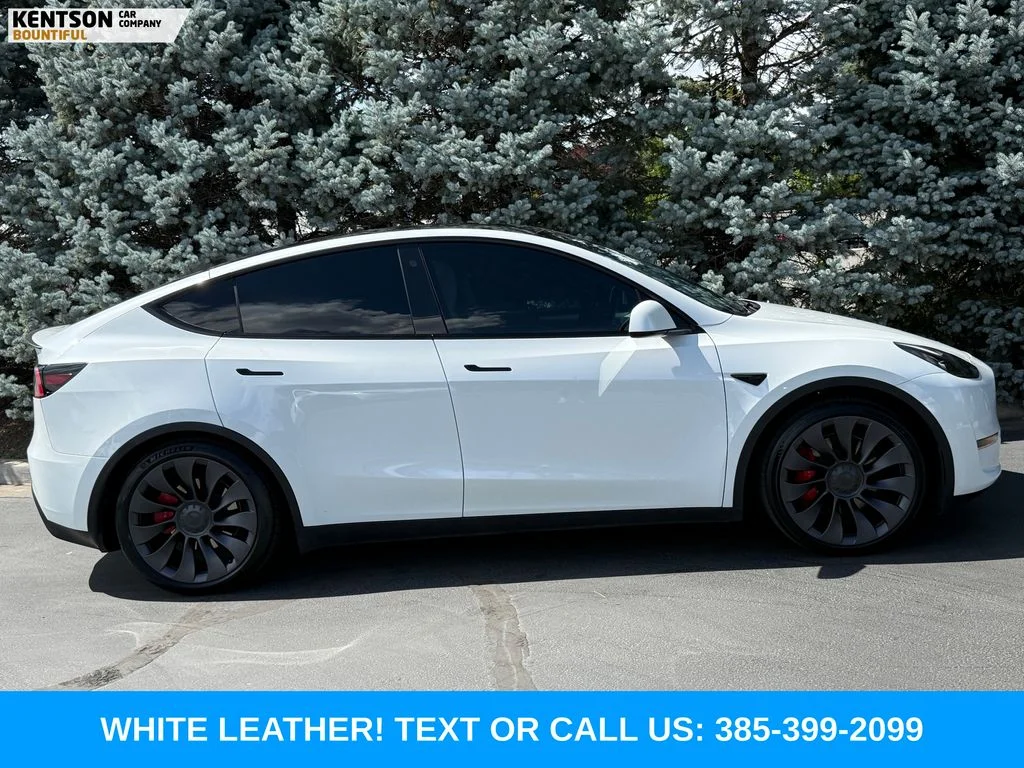 Used 2023 White Tesla Performance image 10