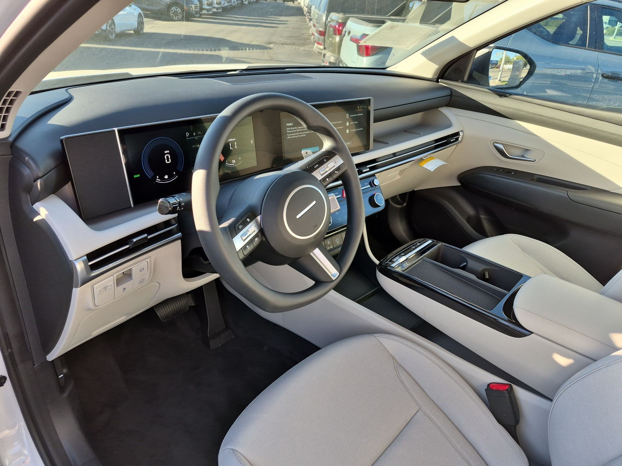 New 2026 Creamy White Pearl Hyundai Blue image 12