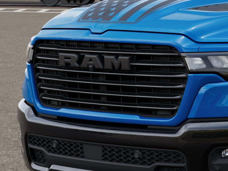 New 2026 Hydro Blue Pearl-Coat Exterior Paint RAM LARAMIE image 7