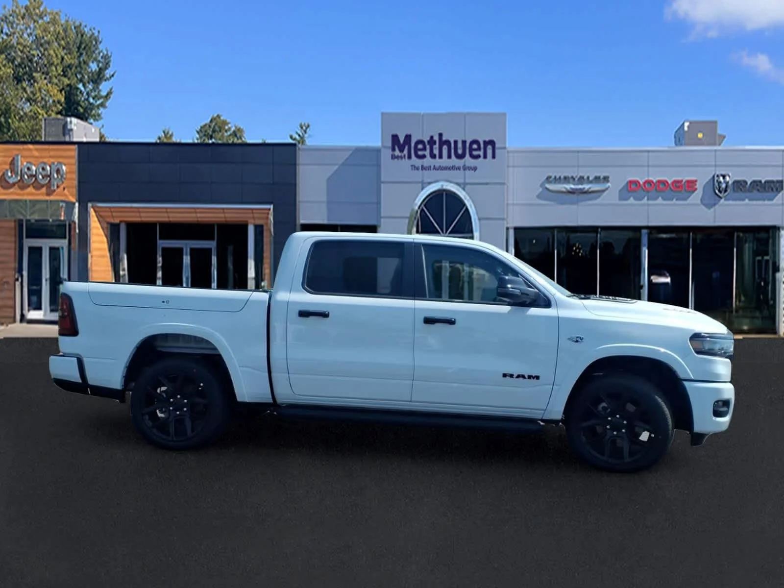 New 2026 Bright White Clearcoat Ram Laramie image 4